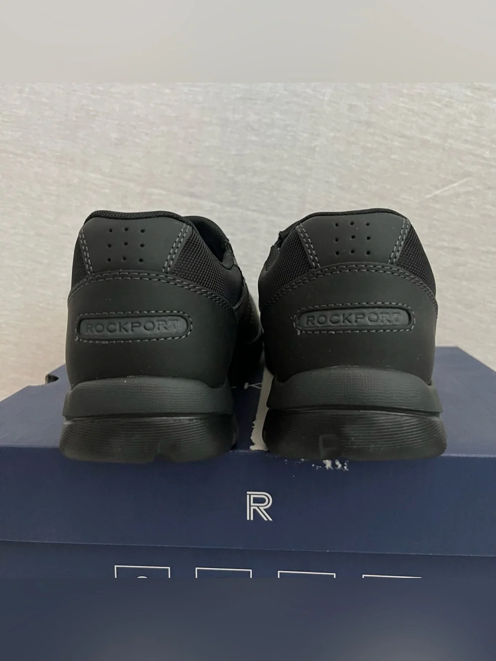 Rockport Get Your Kicks Slip-On Comfort Shoes - Black Leather